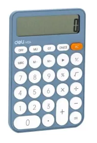 Deli Kalkulator M124 12-pozycyjny niebieski