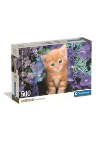 Puzzle 500 el. Gattino Rosso Clementoni
