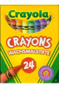 Crayola Kredki �wiecowe bezpieczne 24 kolory