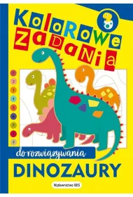 Kolorowe zadania do rozwi�zywania. Dinozaury