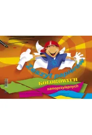 Kreska Zeszyt papier�w samoprzylepnych kolorowych A4