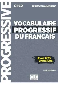Vocabulaire progressif du francais niveau perfectionnement 675 exercices +CD