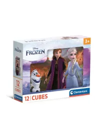 Kraina Lodu Klocki obrotowe 12 el. Frozen