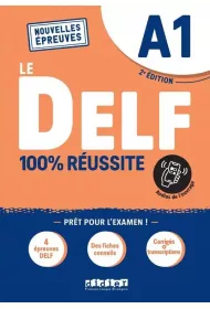DELF A1 100% reussite podr�cznik + zawarto�� online Nowa formu�a 2022