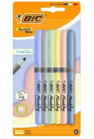 Zakre�lacze 6 kolor�w pastelowe BIC 302803