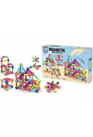 Klocki magnetyczne 3D 128el