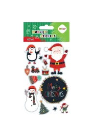 Happy Color Naklejki EFFECT-Merry Xmas 10x20cm