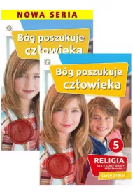 Bg poszukuje czowieka 5. Podrcznik i karty pracy do religii dla klasy 5 szkoy podstawowej