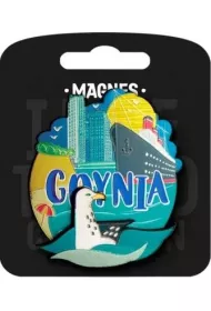Pan Dragon Magnes I love Poland Gdynia ILP-MAG-A-GDY-06