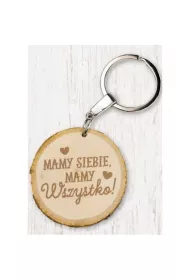 Kukartka Brelok Ekoart "Mamy siebie, mamy wszystko!"