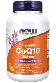 Now Foods Koenzym Q10 200 mg Suplement diety 90 tab.