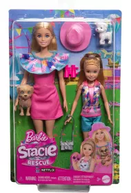 Barbie Stacie i Barbie 2-pak lalek HRM09 Mattel