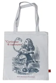 Pulteney Press Torba bawe�niana Alicja w Krainie