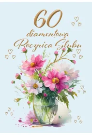 Trend Kartka okoliczno�ciowa Rocznica �lubu 60