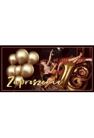AbCard Zaproszenie na 18 Urodziny Z181 (5 szt)