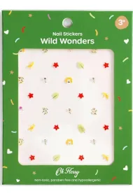 Oh Flossy! Naklejki na paznokcie dla dzieci Wild Wonders