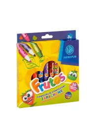 Pisaki stempelki zapachowe 2stronne 10kol Fruits ASTRA 314024003 10 szt.