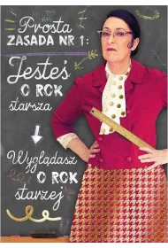 Kukartka Karnet PR-367 Urodziny Nauczycielka