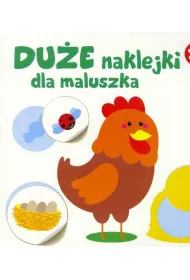 Du�e naklejki dla maluszka. Kurka