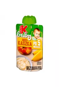 Kubu Baby Mus+kaszka po 5 miesicu jabko-banan 100 g