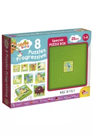 Carotina Baby - Puzzle progresywne Farma Lisciani