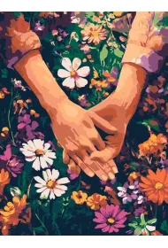 Ideyka Malowanie po numerach - Trzymaj mnie mocno 30x40cm
