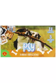 Domino obrazkowe. Psy Alexander