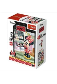 Puzzle 20 el. miniMAXI Ulubione zaj�cia Minnie 2 Trefl