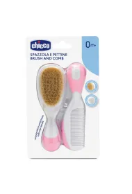 Chicco Szczotka z naturalnego w�osia + grzebyk 2 szt.