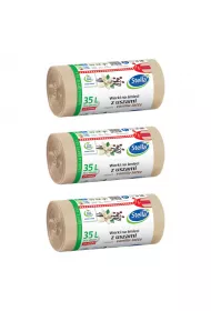Stella Worki na mieci z uszami - zapach vanilla latte 35L Zestaw 3 x 24 szt.