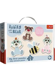 PUZZLE Baby Classic Przyjacielskie Bobaski 36139 Trefl