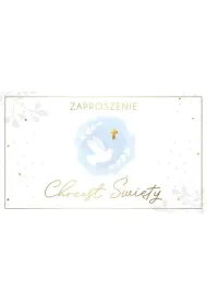 Armin Style ZAPROSZENIE CHRZEST 160X95 AS ZP-102 OP10SZT FOL