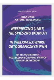Nie�pieszno (jak?) Nie �pieszno (komu?)