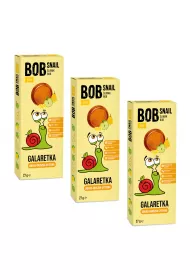Bob Snail Galaretka Jabko-gruszka-cytryna Zestaw 3 x 27 g