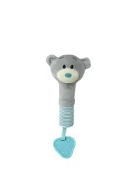 Zabawka z d�wi�kiem mi� szary 17cm Tulilo