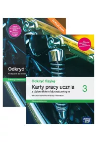Odkry fizyk 3. Podrcznik i karty pracy ucznia z dziennikiem laboratoryjnym. Liceum oglnoksztacce i technikum. Zakres podstawowy