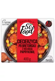 So Food Ciecierzyca po bretosku z kiebas paprykow 400 g