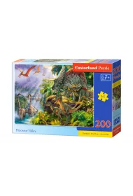 Puzzle 200 el. Dinosaur Valley Castorland