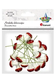 Titanum Muchomory styropianowe 17 x 20 mm