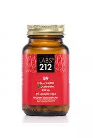 Labs212 B9 Folian 5-MTHF Suplement diety 60 kaps.