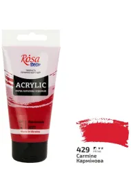 Rosa Farba akrylowa carmine 429 75ml