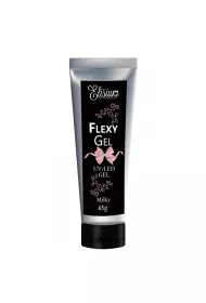 Elisium Flexy Gel el do przeduania paznokci Milky 65 g