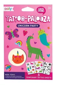 Tatua�e zmywalne mini Tattoo Palooza - Jednoro�ec Ooly
