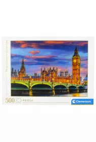 Puzzle 500 el. High Quality Collection. The London Parliament Clementoni