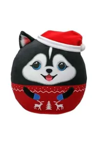 Ty Squishy Beanies Rudy - czarny pies 22cm