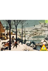 Puzzle 1000 el. Brueghel, My�liwi na �niegu Piatnik