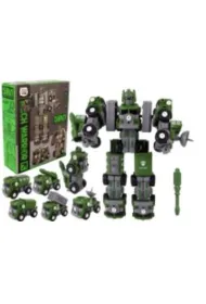 Robot 5w1 skr�cany zielony Pro Kids