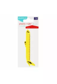 Starpak Linijka plastikowa Samolot 15 cm
