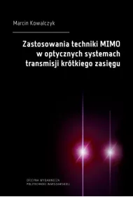 eBook Zastosowania techniki MIMO w optycznych systemach transmisji krtkiego zasigu pdf
