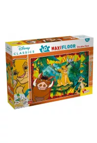 Puzzle dwustronne maxi 60 el. Krl Lew Lisciani